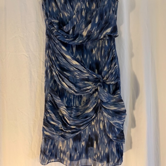 Ann Taylor Perfect Work Dress Sz 0 Mixed Colors - Picture 2 of 4